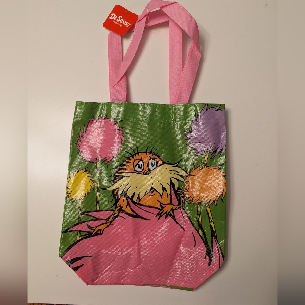Set of 6 Dr. Seuss reusable mini totes